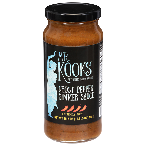 Mr. Kook's Ghost Pepper Simmer Sauce, Extremely Spicy