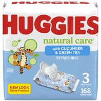 Huggies Natural Care Refreshing Scented Baby Wipes️