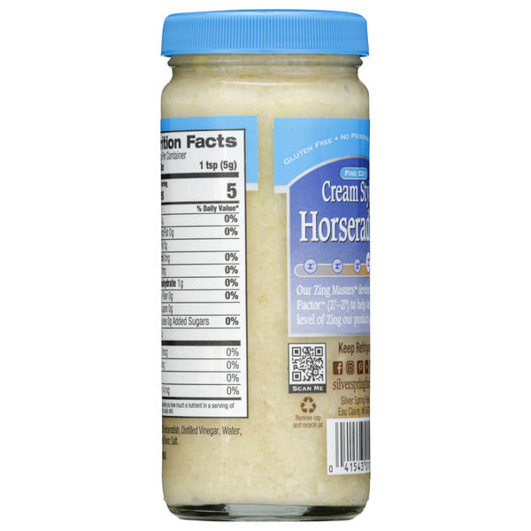 Silver Spring Cream Style Horseradish