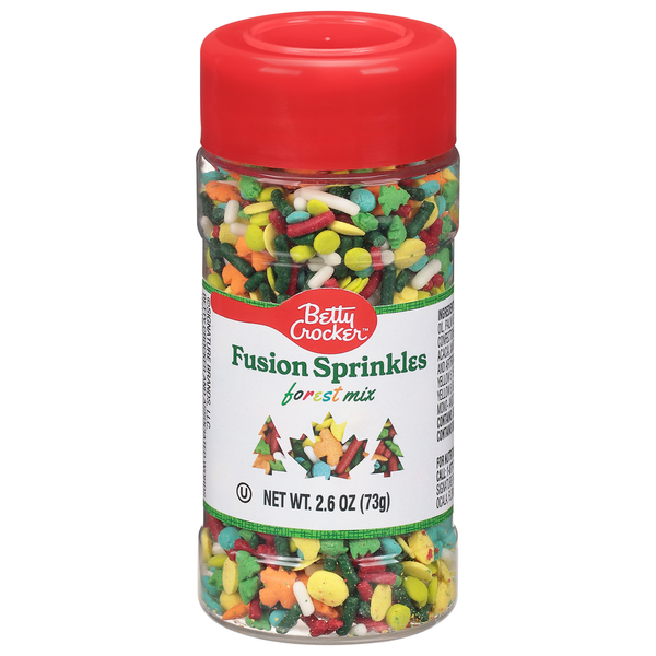 Betty Crocker Fusion Sprinkles, Forest Mix