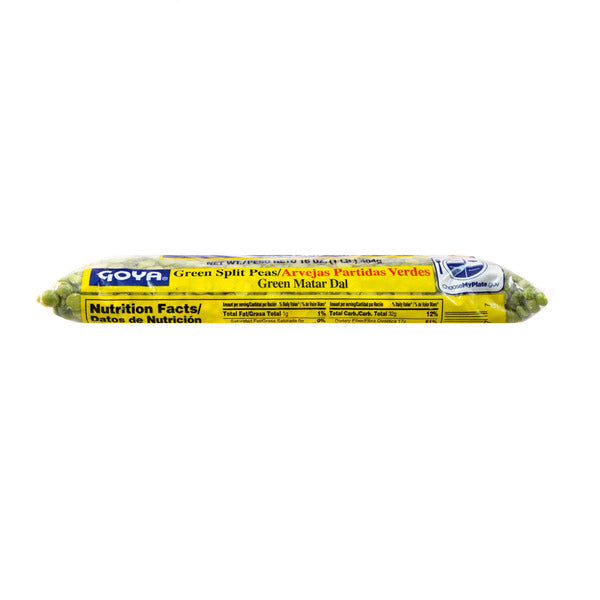 Goya Green Split Peas, Dry