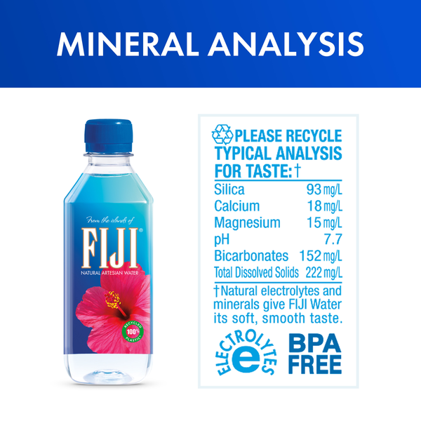 FIJI Natural Artesian Bottled Water