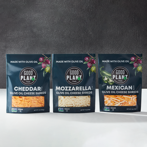 GOOD PLANeT Foods Olive Oil Mexican Blend Cheese Shreds