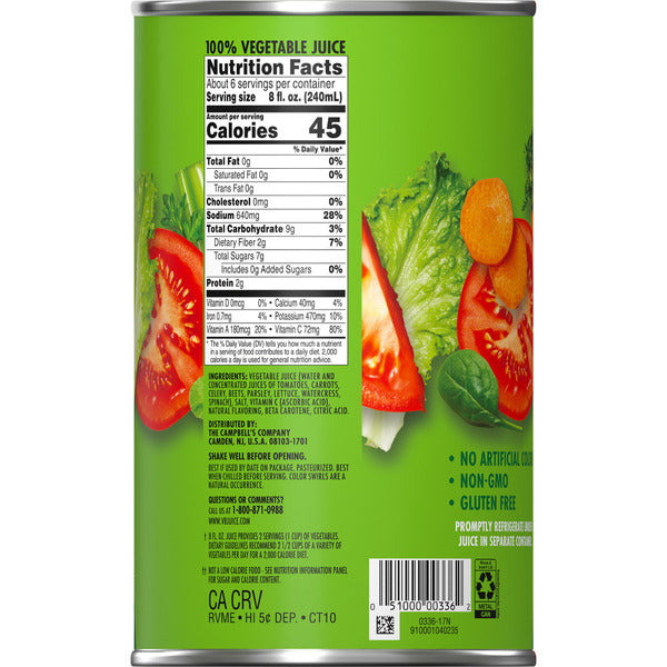V8 Original 100% Vegetable Juice