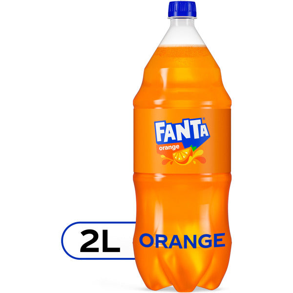 Fanta Orange Soda Bottle