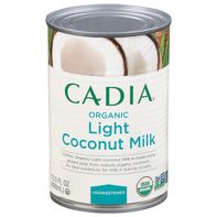 CADIA Coconut Milk, Organic, Light️