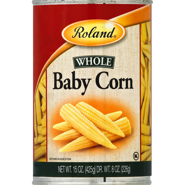 Roland Foods Corn, Baby, Whole