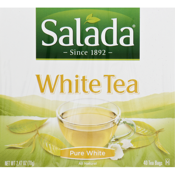 Salada White Tea, Pure White, Tea Bags