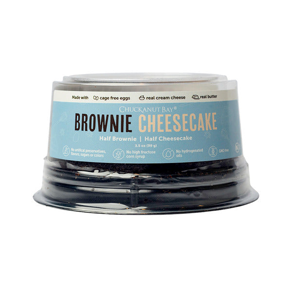 Chuckanut Bay Foods Brownie Cheesecake