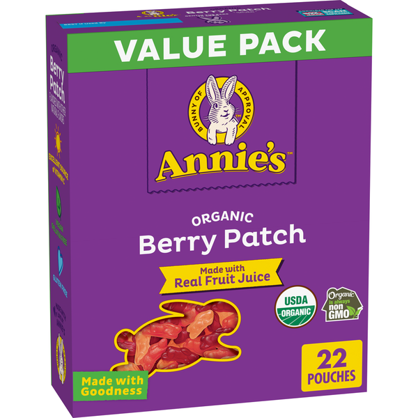 Annie's Organic Berry Patch Bunny Fruit Flavored Snacks