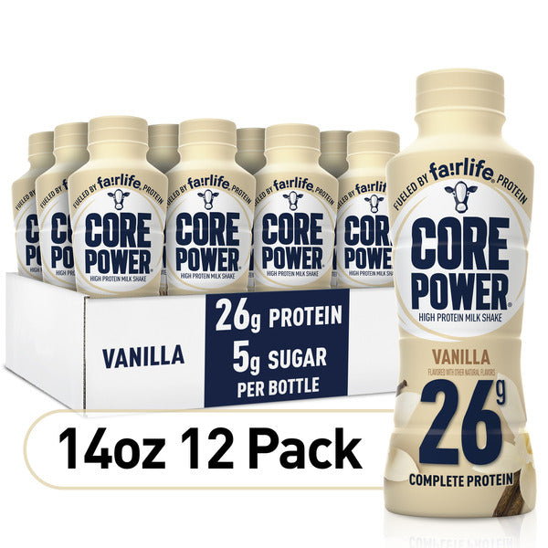 Core Power Protein Shake, Vanilla, 26G Bottle