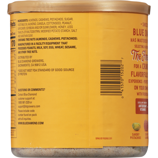 Blue Diamond Honey Roasted Almonds and More