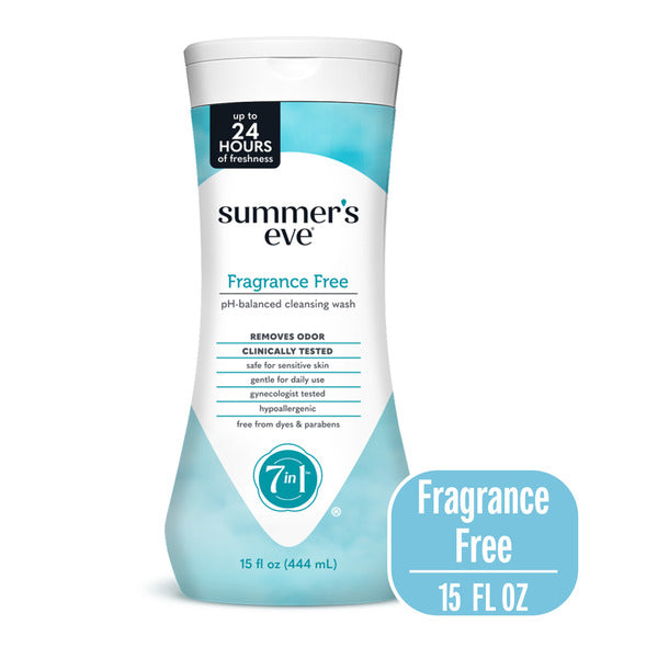 Summer's Eve Feminine Cleansing Wash, Fragrance Free