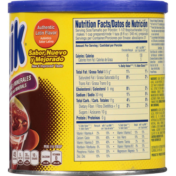 Nestlé NESQUIK Chocolate Flavored Powder
