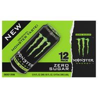 Monster 12 Pack Zero Sugar Energy Drink️