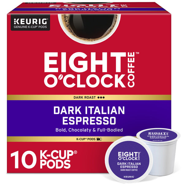 Eight O’Clock Dark Italian Roast K-Cup Pods