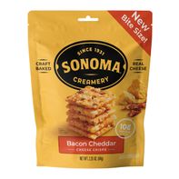 Sonoma Creamery Bacon Cheddar Cheese Crisps️