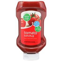 Food Club Tomato Ketchup Sweetened With Sugar️