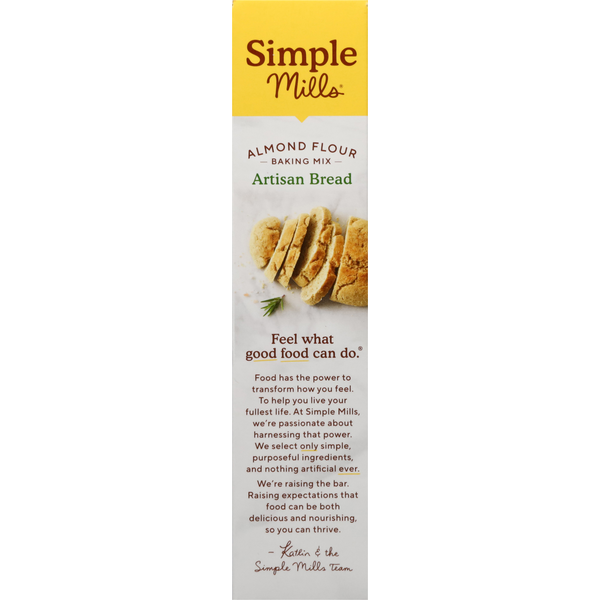Simple Mills  Almond Flour Artisan Bread Baking Mix