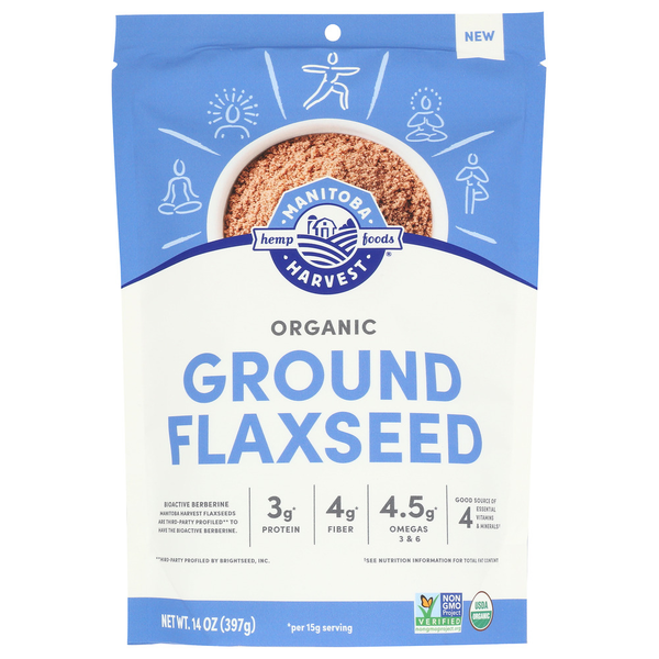 Manitoba Harvest Organic Ground Flaxseed