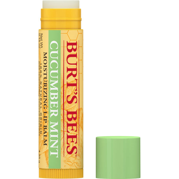 Burt's Bees Cucumber Mint Lip Balm, Natural Origin