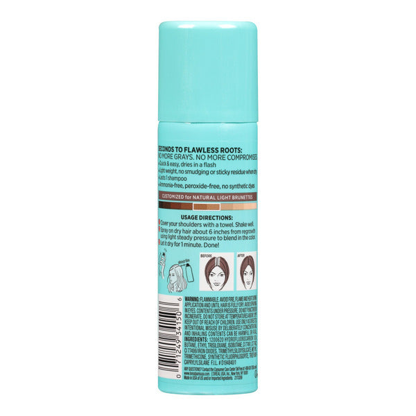 L'Oreal Temporary Concealer Spray for Gray, Light Brown