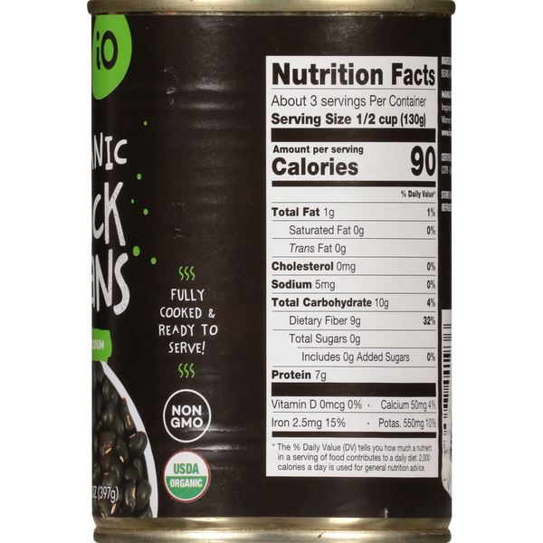 Inspired Organics Black Beans, Organic