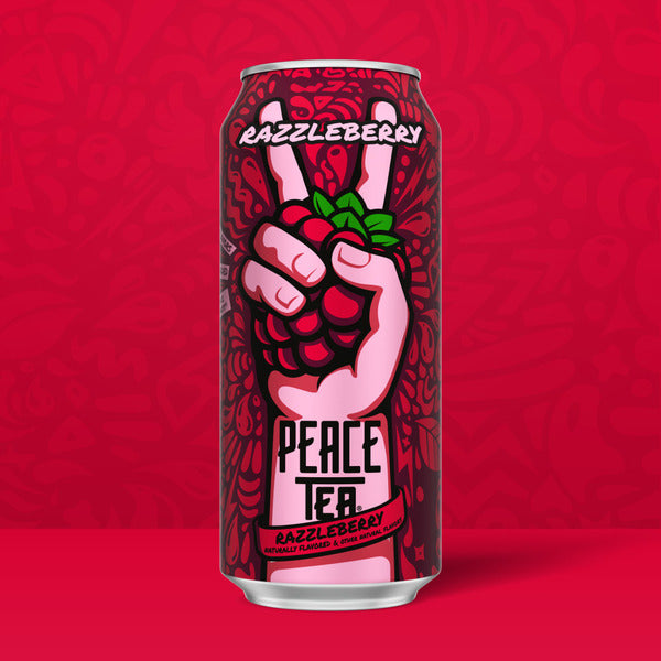 Peace Tea Razzleberry Iced Tea Can