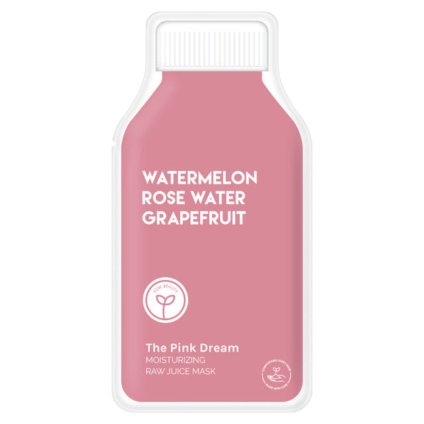 ESW Beauty The Pink Dream, Moisturizing, Raw Juice Cleanse Sheet Mask