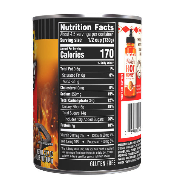 Bush's Best Hot Honey Grillin' Beans