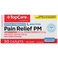 TopCare Extra Strength Pain Relief Pm Acetaminophe...
️