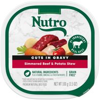 NUTRO Cuts in Gravy Grain Free Simmered Beef & Pot...
️