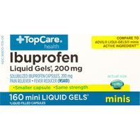 TopCare Ibuprofen, 200 mg, Mini Liquid Gels️