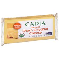 CADIA Cheese, Organic, Sharp Cheddar️