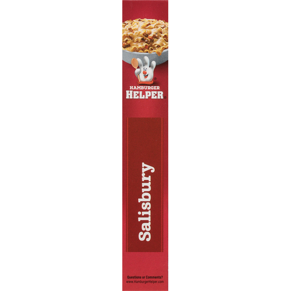 Hamburger Helper Pasta, Salisbury