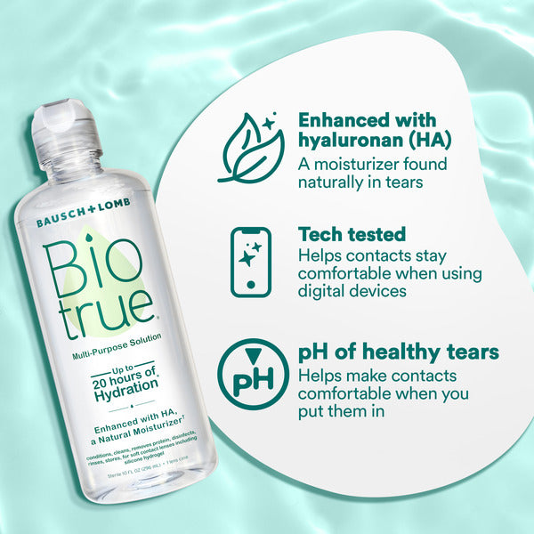 Bausch & Lomb Multi-Purpose Contact Lens Solution