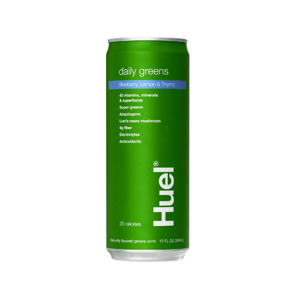 Huel Daily Greens Ready To Drink, Blueberry Lemon Thyme