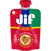 Jif Portable Squeeze Creamy Peanut Butter, Reseala...
️