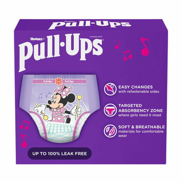 Pull-Ups Girls' Potty Training Pants, 2T-3T (16-34 lbs)