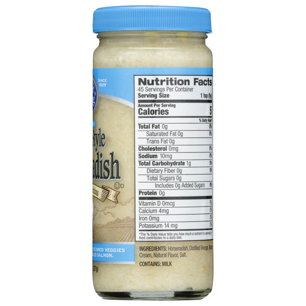 Silver Spring Cream Style Horseradish