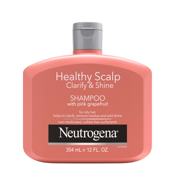 Neutrogena Exfoliating Healthy Scalp Pink Grapefruit Shampoo