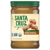 Santa Cruz Organic Peanut Butter, Crunchy, Dark Ro...
️