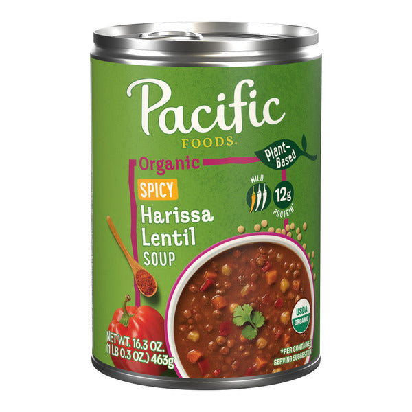 Pacific Foods Organic Spicy Harissa Lentil Soup