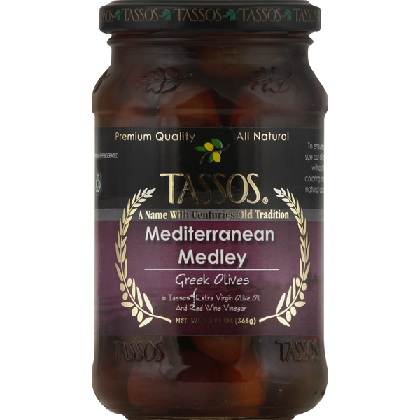 Tassos Olives, Greek, Mediterranean Medley