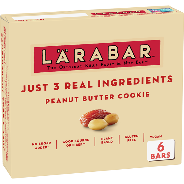 LÄRABAR Peanut Butter Cookie Fruit and Nut Bars
