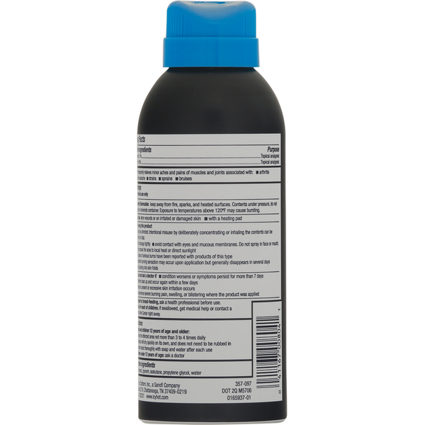 Icy Hot Pain Relief, Dry Spray