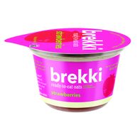 brekki Strawberries, Ready-to-eat Oats️