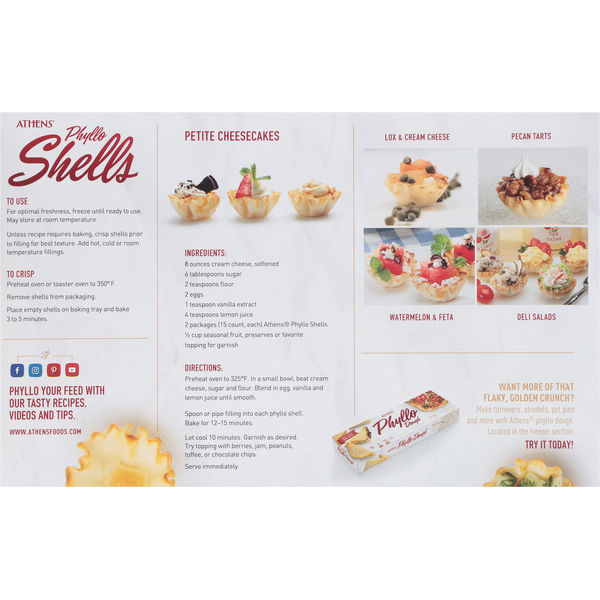 Athens Baked Phyllo Shells