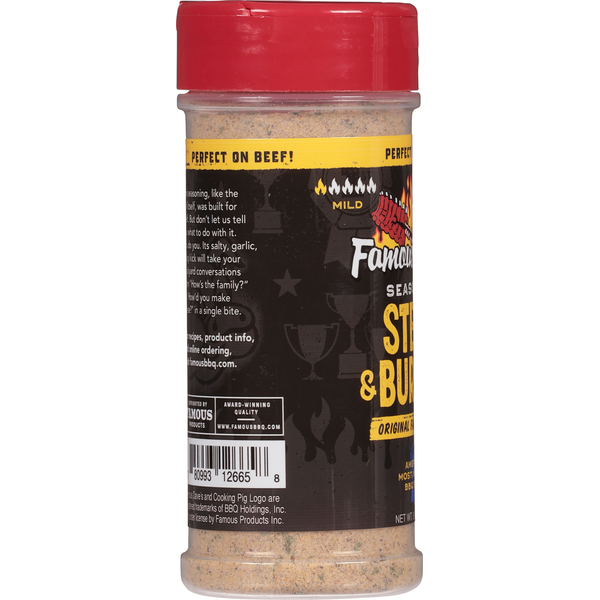 Famous Dave's Seasoning, Steak & Burger, Mild