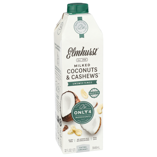 Elmhurst Unsweetened Coconut Cashew Milk